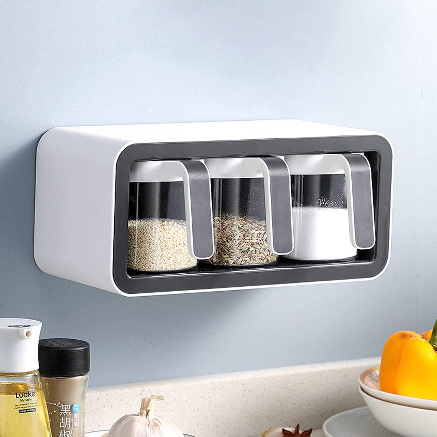 Wall Mounted Spice Rack™️ - For the Modern Kitchen