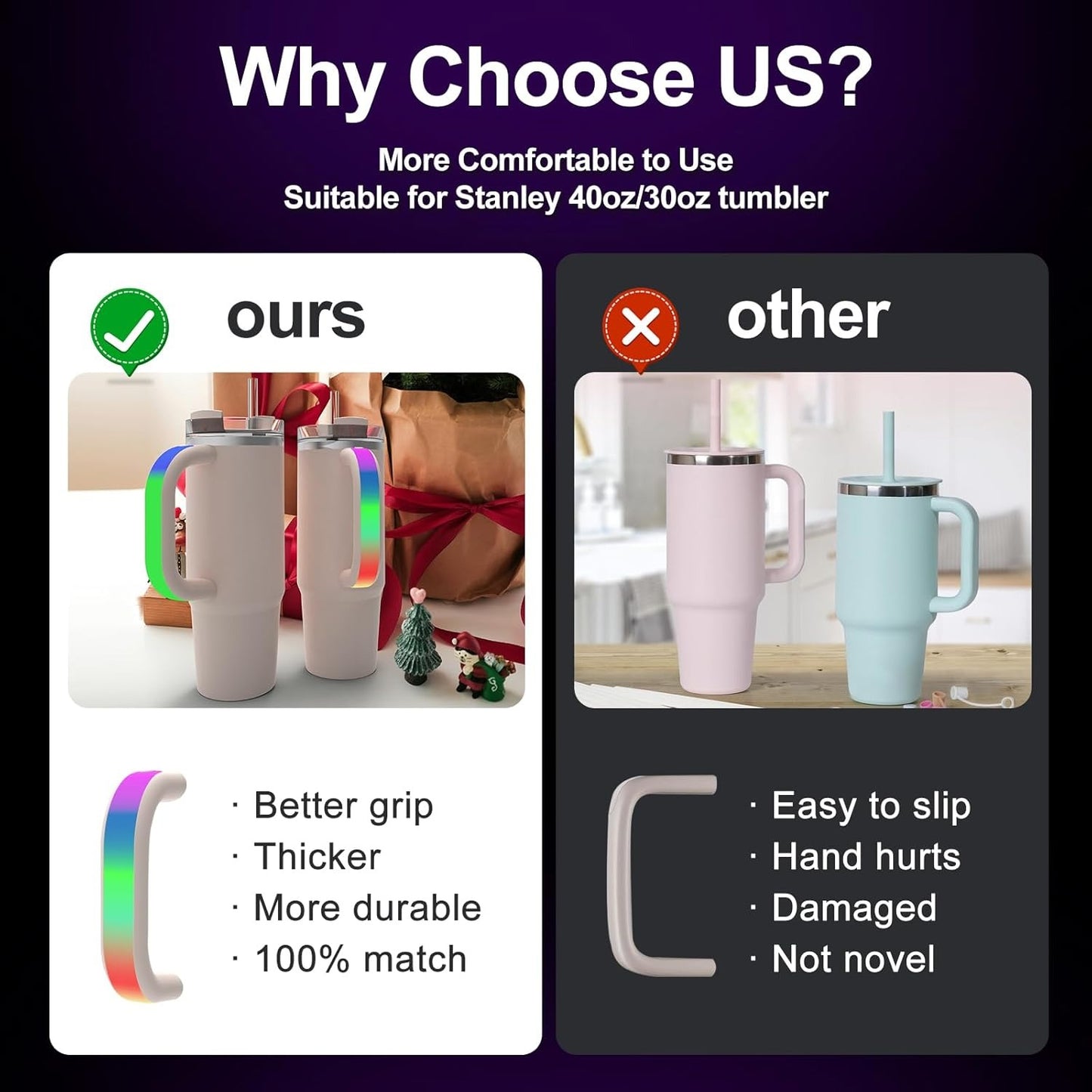 1L Tumbler With LED Lights™️