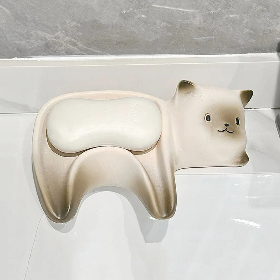 Ceramic Cat Soap Holder™️