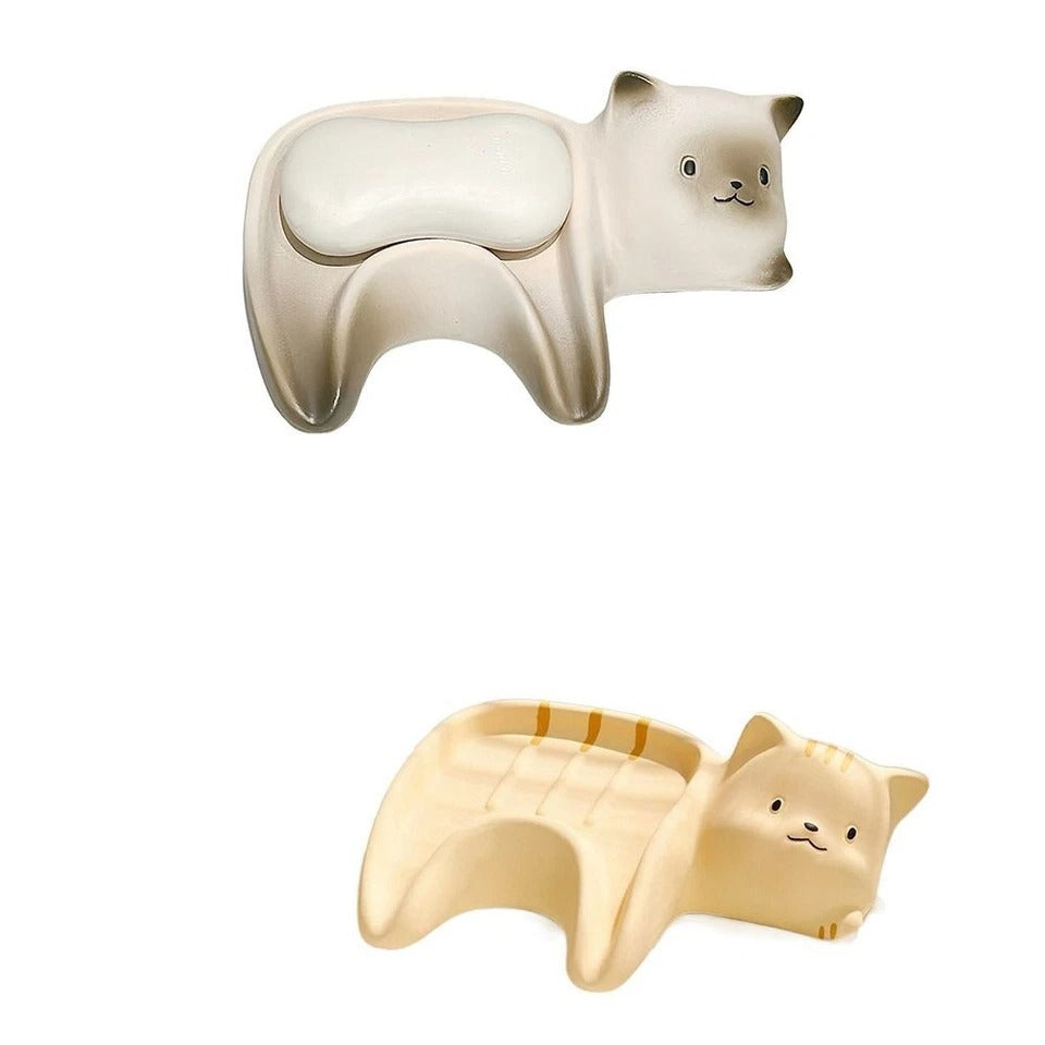 Ceramic Cat Soap Holder™️
