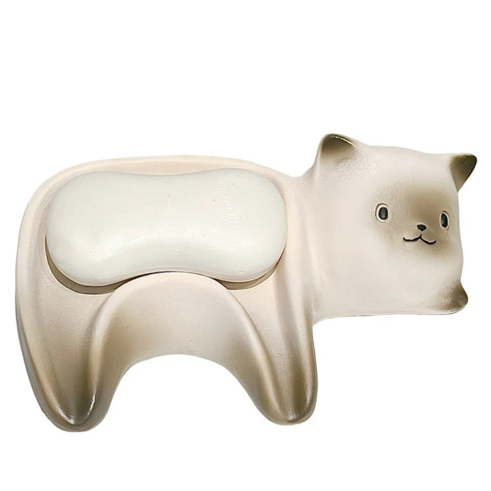 Ceramic Cat Soap Holder™️