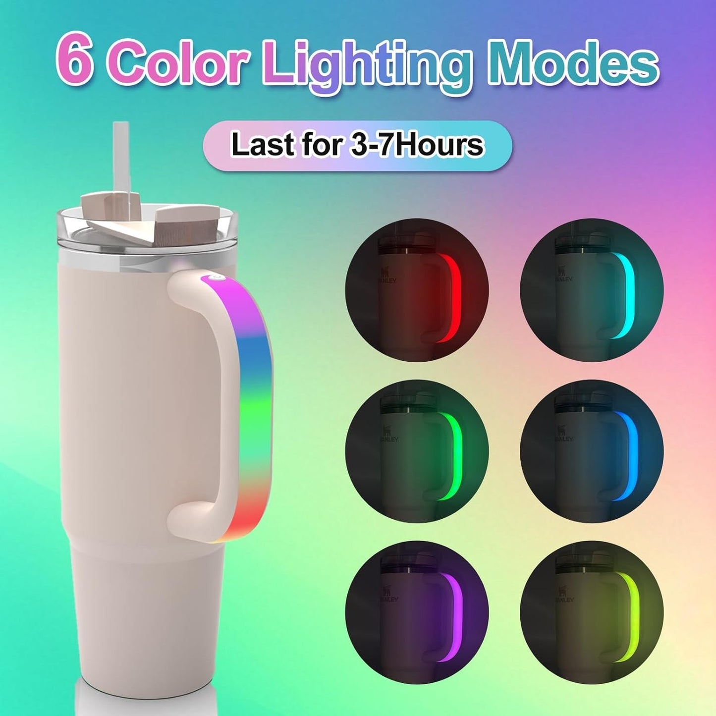 1L Tumbler With LED Lights™️